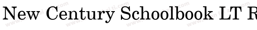 New Century Schoolbook LT Roman字体转换